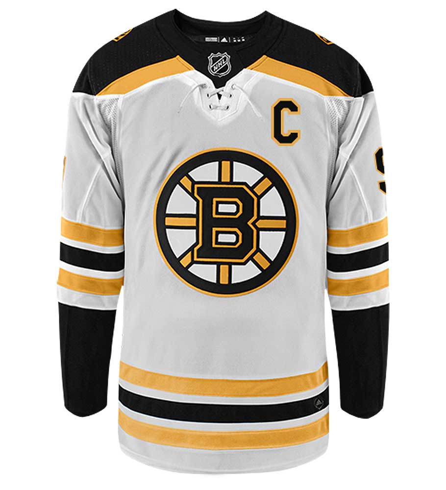 Johnny Bucyk Boston Bruins Adidas Authentic Away NHL Vintage Hockey Jersey