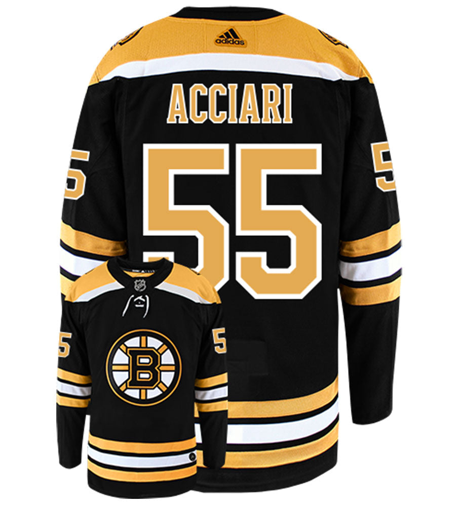 Noel Acciari Boston Bruins Adidas Authentic Home NHL Hockey Jersey