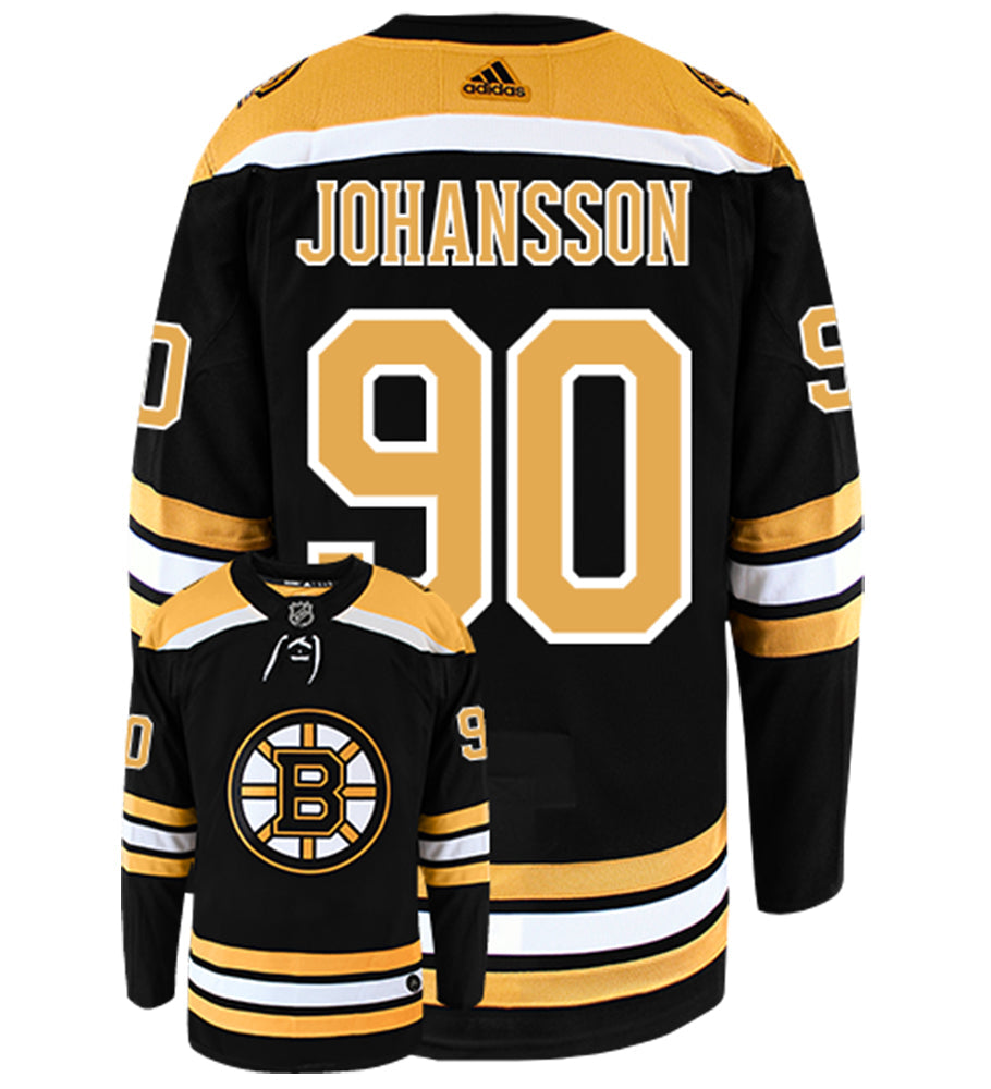 Adidas Boston Bruins No90 Marcus Johansson Black Home Authentic Stitched NHL Jersey