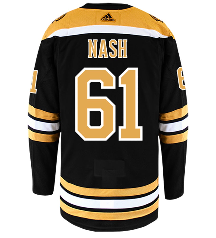 Rick Nash Boston Bruins Adidas Authentic Home NHL Hockey Jersey