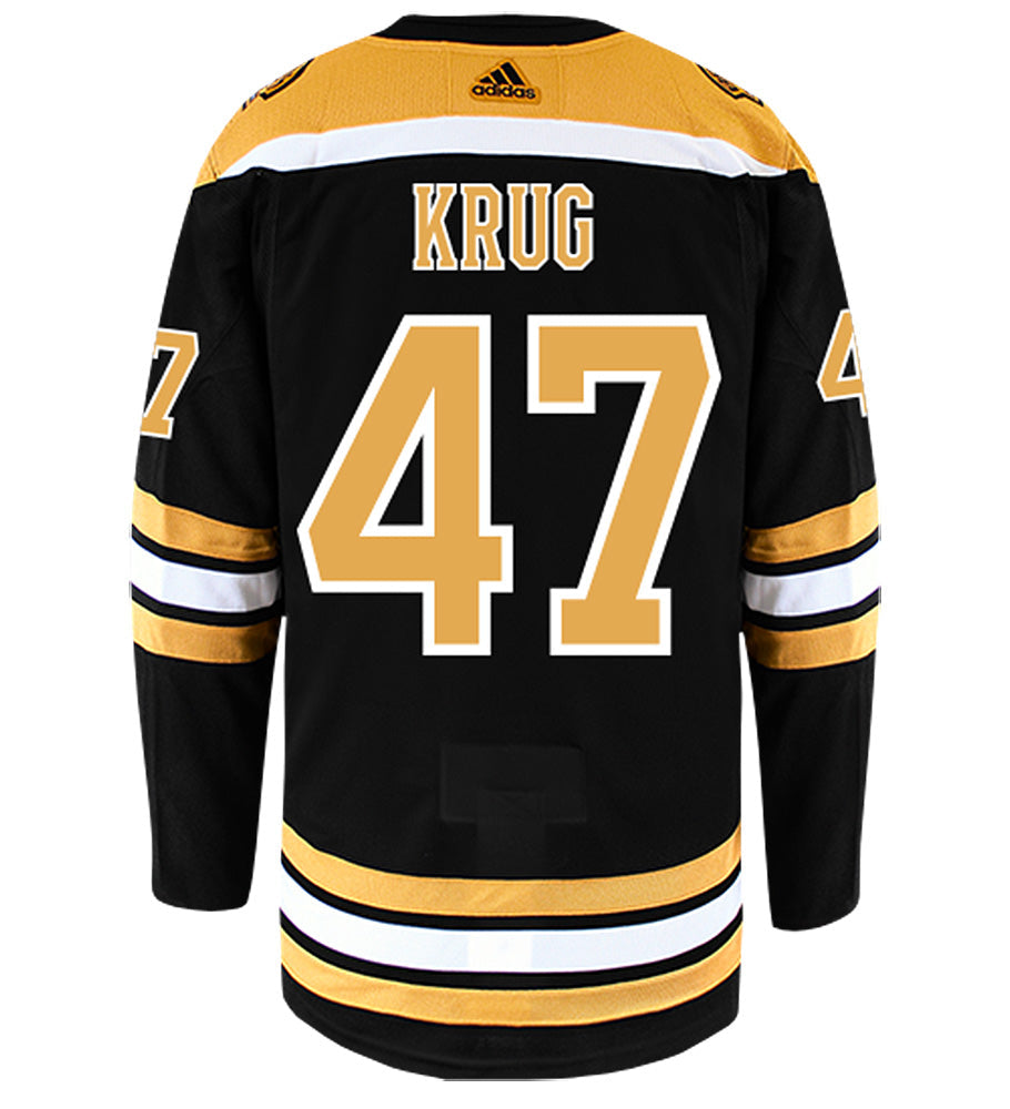 Torey Krug Boston Bruins Adidas Authentic Home NHL Hockey Jersey