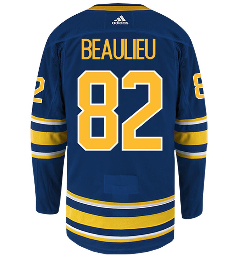 Nathan Beaulieu Buffalo Sabres Adidas Authentic Home NHL Hockey Jersey