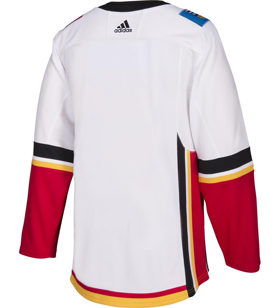 Calgary Flames Adidas Authentic Away NHL Hockey Jersey