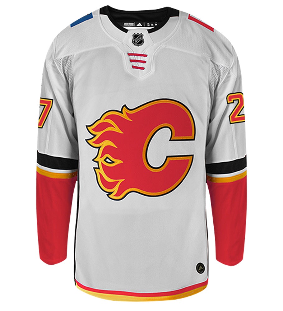 Dougie Hamilton Calgary Flames Adidas Authentic Away NHL Hockey Jersey