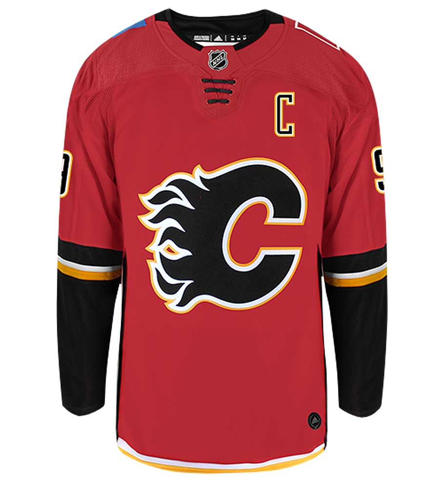 Lanny McDonald Calgary Flames Adidas Authentic Home NHL Vintage Hockey Jersey