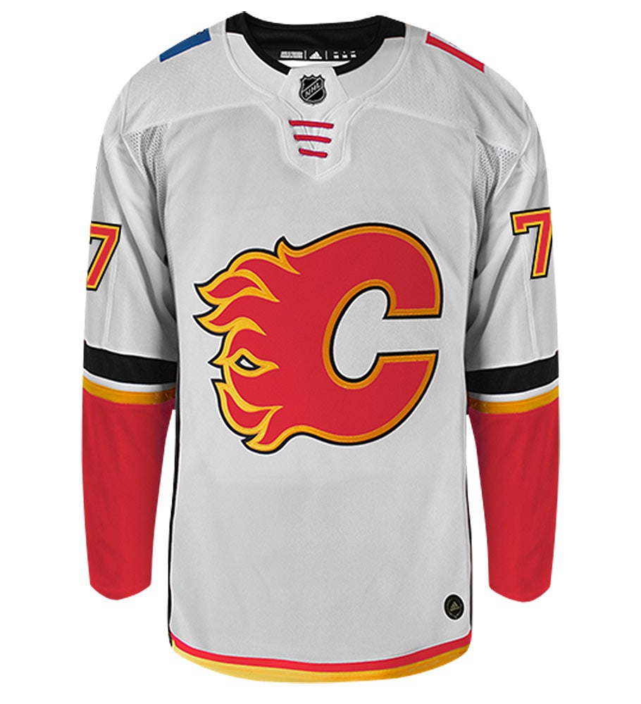 Mark Jankowski Calgary Flames Adidas Authentic Away NHL Hockey Jersey