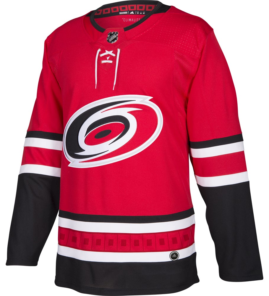 Carolina Hurricanes Adidas Authentic Home NHL Hockey Jersey