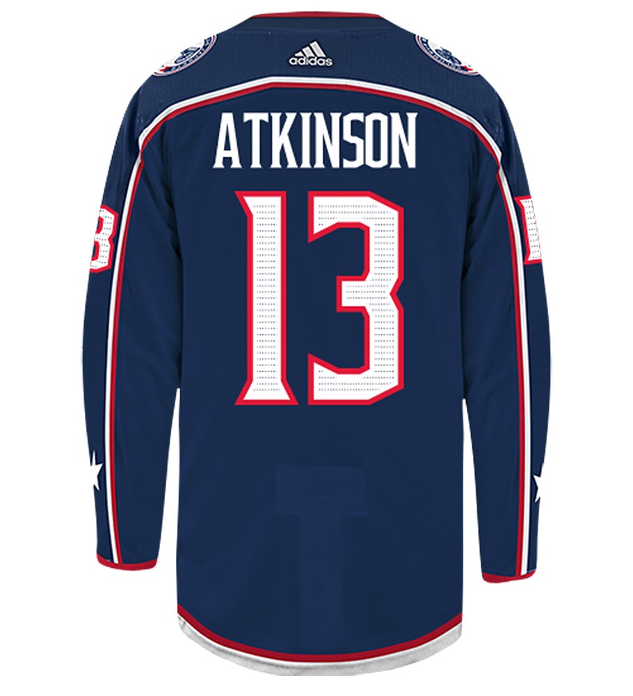 Cam Atkinson Columbus Blue Jackets  Adidas Authentic Home NHL Hockey Jersey