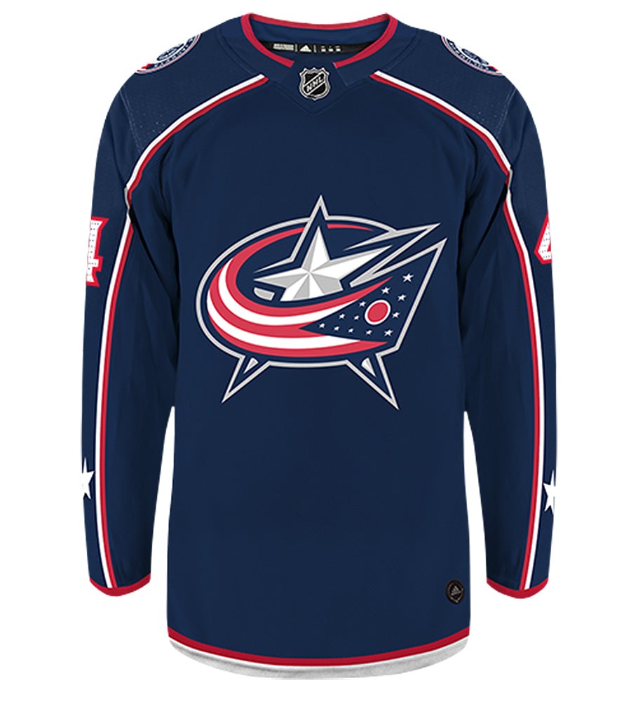 Scott Harrington Columbus Blue Jackets  Adidas Authentic Home NHL Hockey Jersey