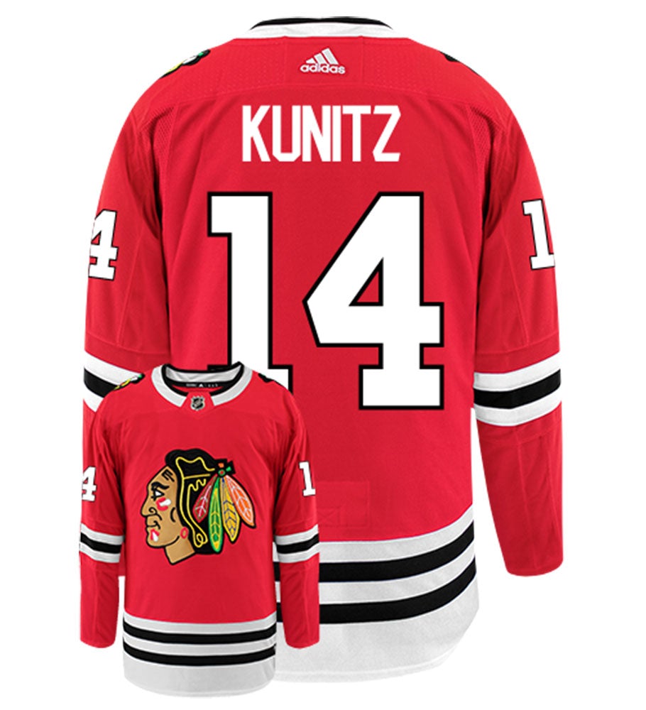 Chris Kunitz Chicago Blackhawks Adidas Authentic Home NHL Hockey Jersey