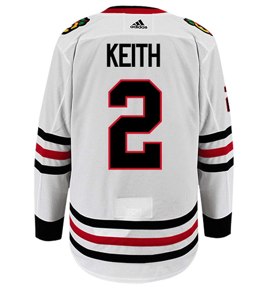 Duncan Keith Chicago Blackhawks Adidas Authentic Away NHL Hockey Jersey