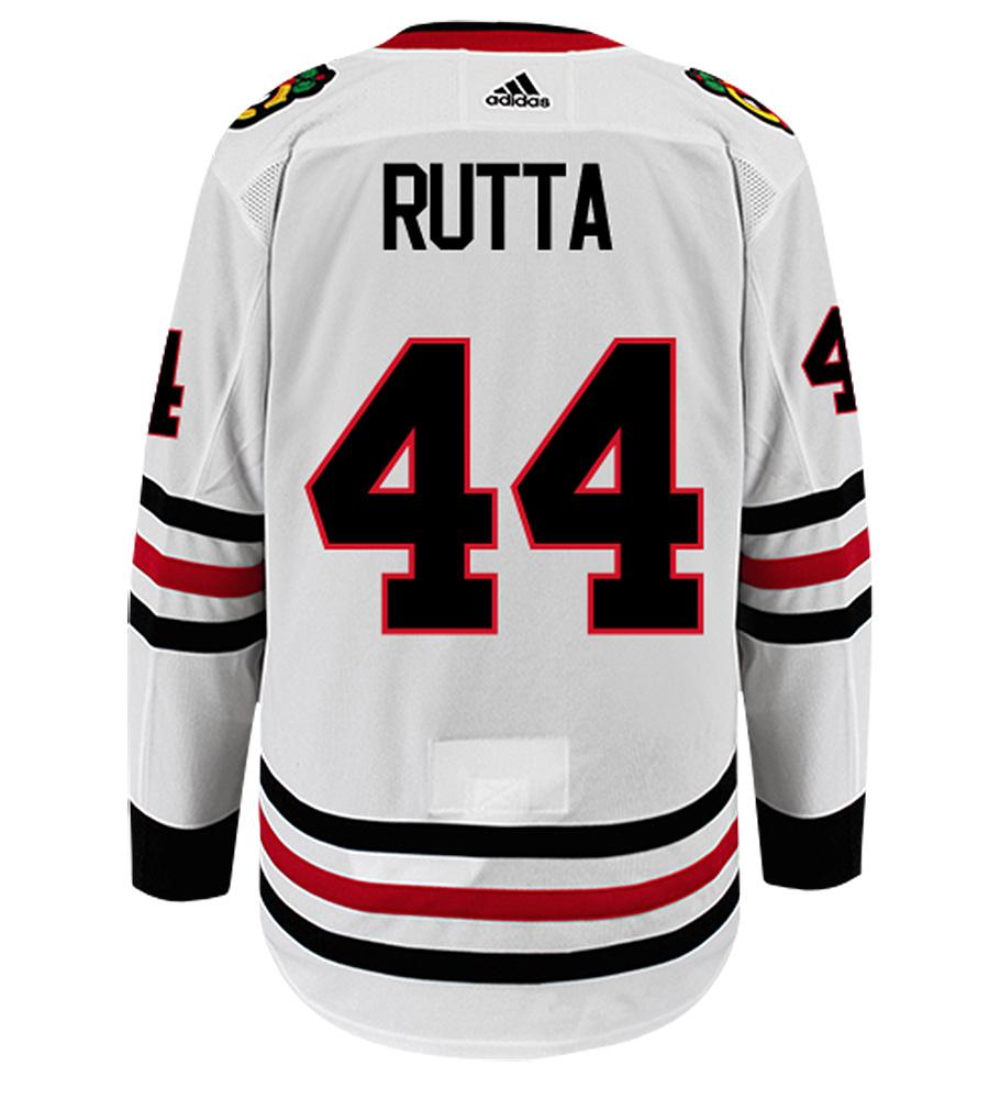 Jan Rutta Chicago Blackhawks Adidas Authentic Away NHL Hockey Jersey