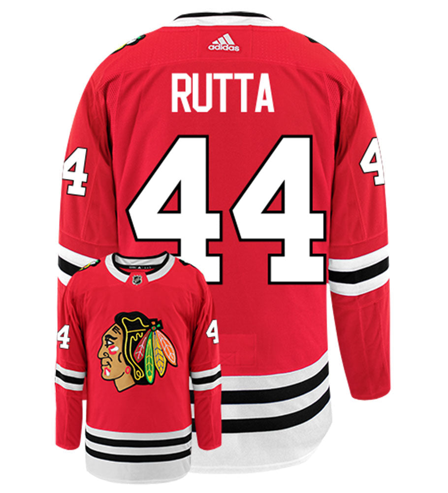 Jan Rutta Chicago Blackhawks Adidas Authentic Home NHL Hockey Jersey