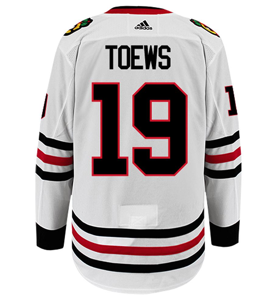 Jonathan Toews Chicago Blackhawks Adidas Authentic Away NHL Hockey Jersey