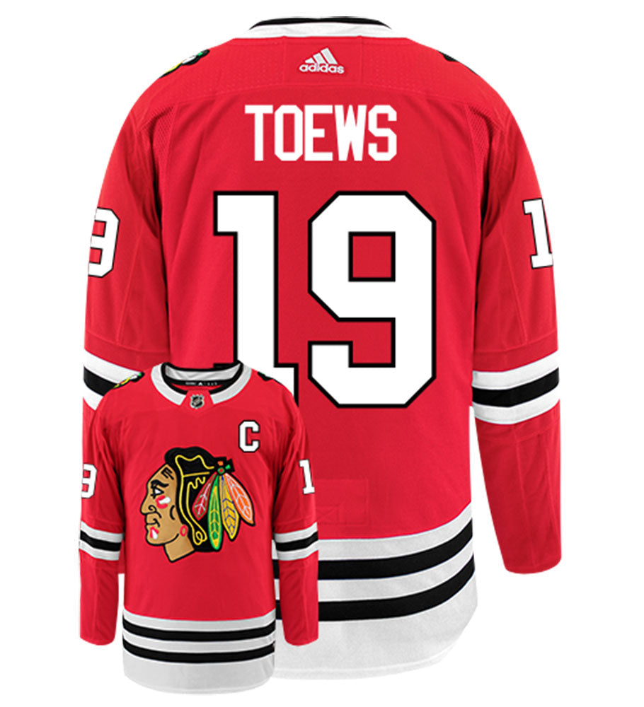 Jonathan Toews Chicago Blackhawks Adidas Authentic Home NHL Hockey Jersey