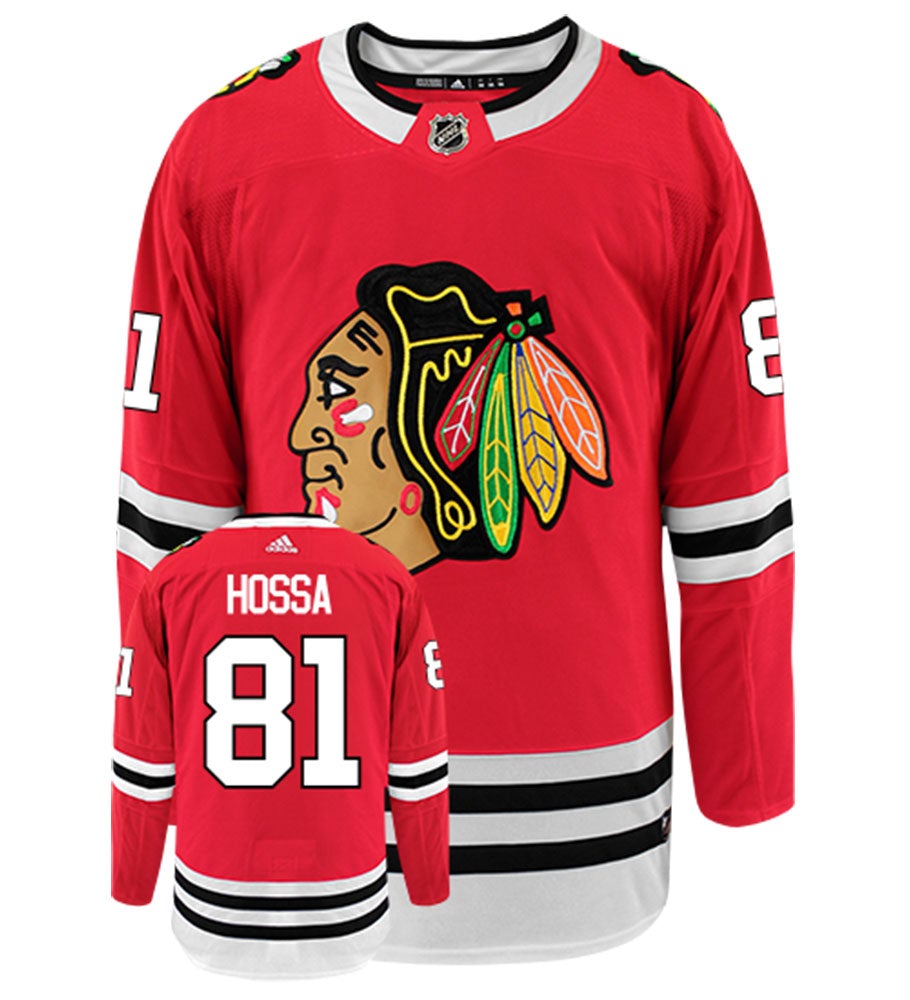 Marian Hossa Chicago Blackhawks Adidas Authentic Home NHL Hockey Jersey
