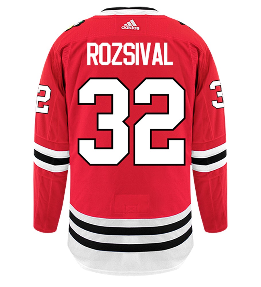 Michal Rozsival Chicago Blackhawks Adidas Authentic Home NHL Hockey Jersey