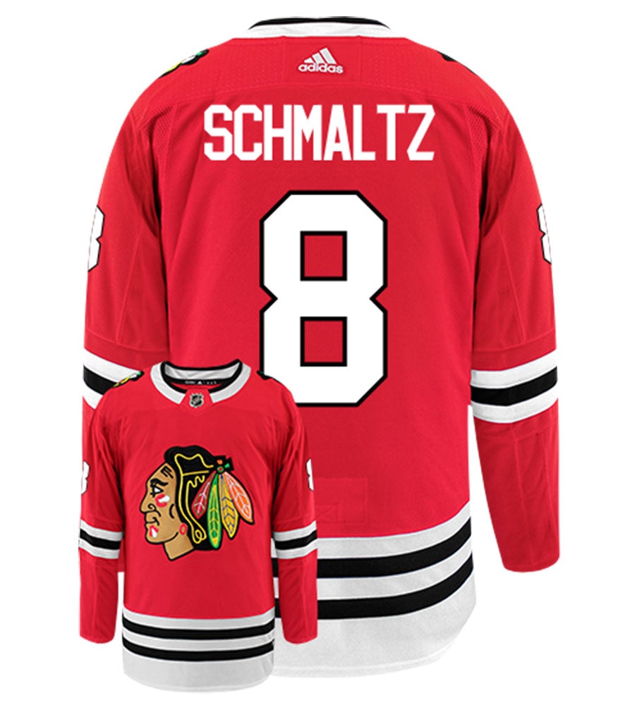 Nick Schmaltz Chicago Blackhawks Adidas Authentic Home NHL Hockey Jersey
