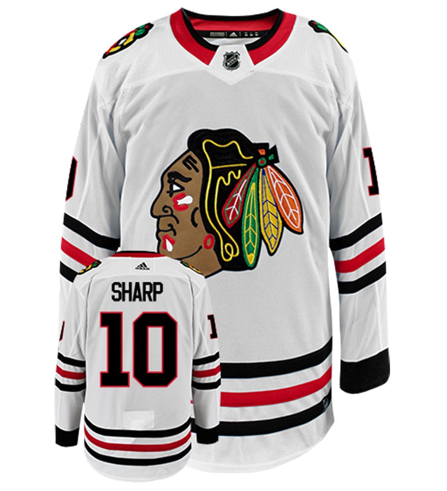 Patrick Sharp Chicago Blackhawks Adidas Authentic Away NHL Hockey Jersey