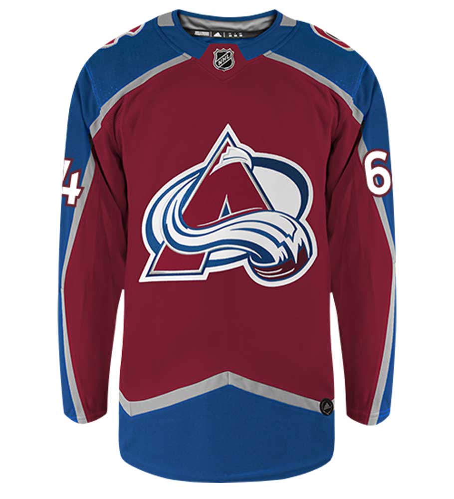 Nail Yakupov Colorado Avalanche Adidas Authentic Home NHL Hockey Jersey