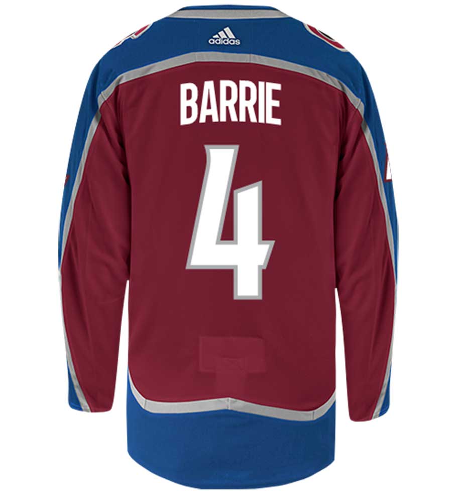 Tyson Barrie Colorado Avalanche Adidas Authentic Home NHL Hockey Jersey