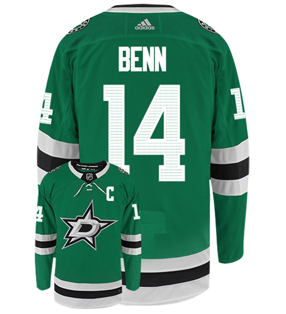 Jamie Benn Dallas Stars Adidas Authentic Home NHL Hockey Jersey