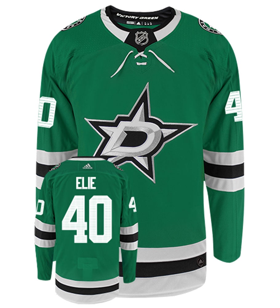 Remi Elie Dallas Stars Adidas Authentic Home NHL Hockey Jersey