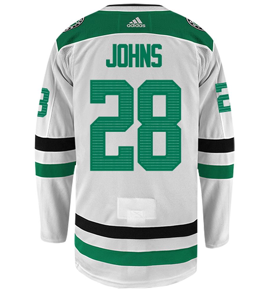 Stephen Johns Dallas Stars Adidas Authentic Away NHL Hockey Jersey