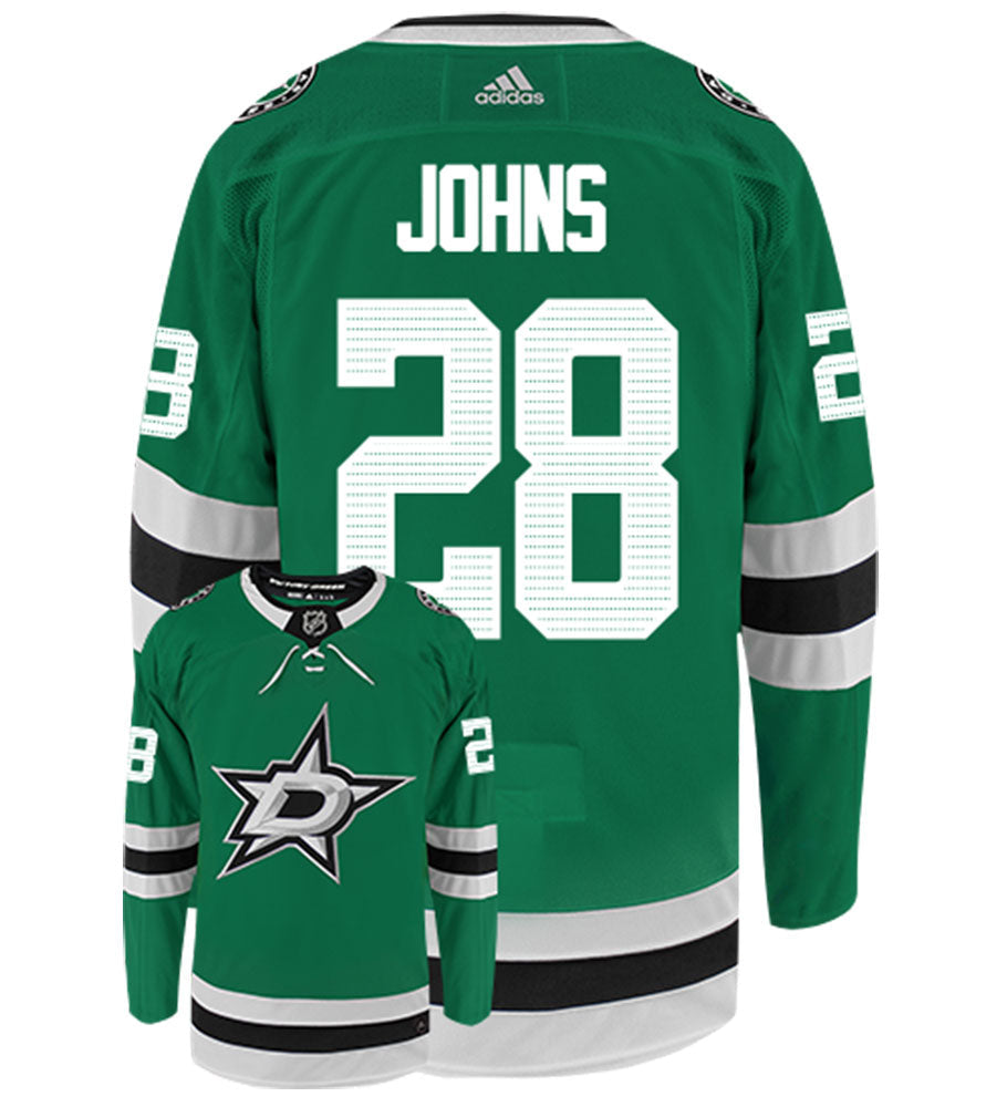 Stephen Johns Dallas Stars Adidas Authentic Home NHL Hockey Jersey