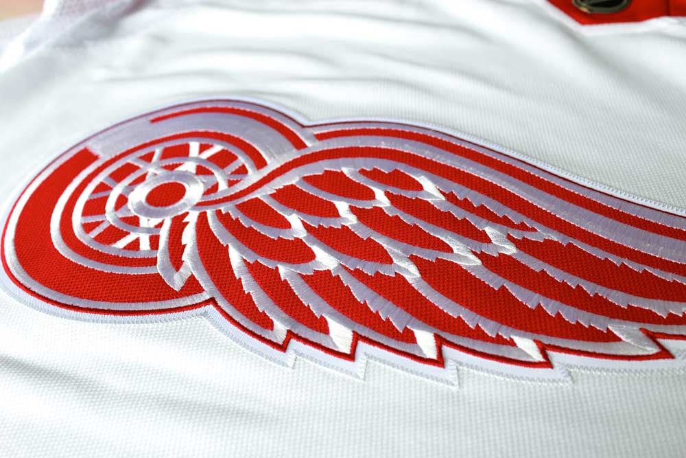 Detroit Red Wings Adidas Authentic Away NHL Hockey Jersey