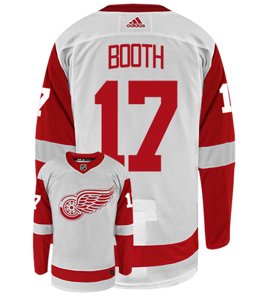 David Booth Detroit Red Wings Adidas Authentic Away NHL Hockey Jersey