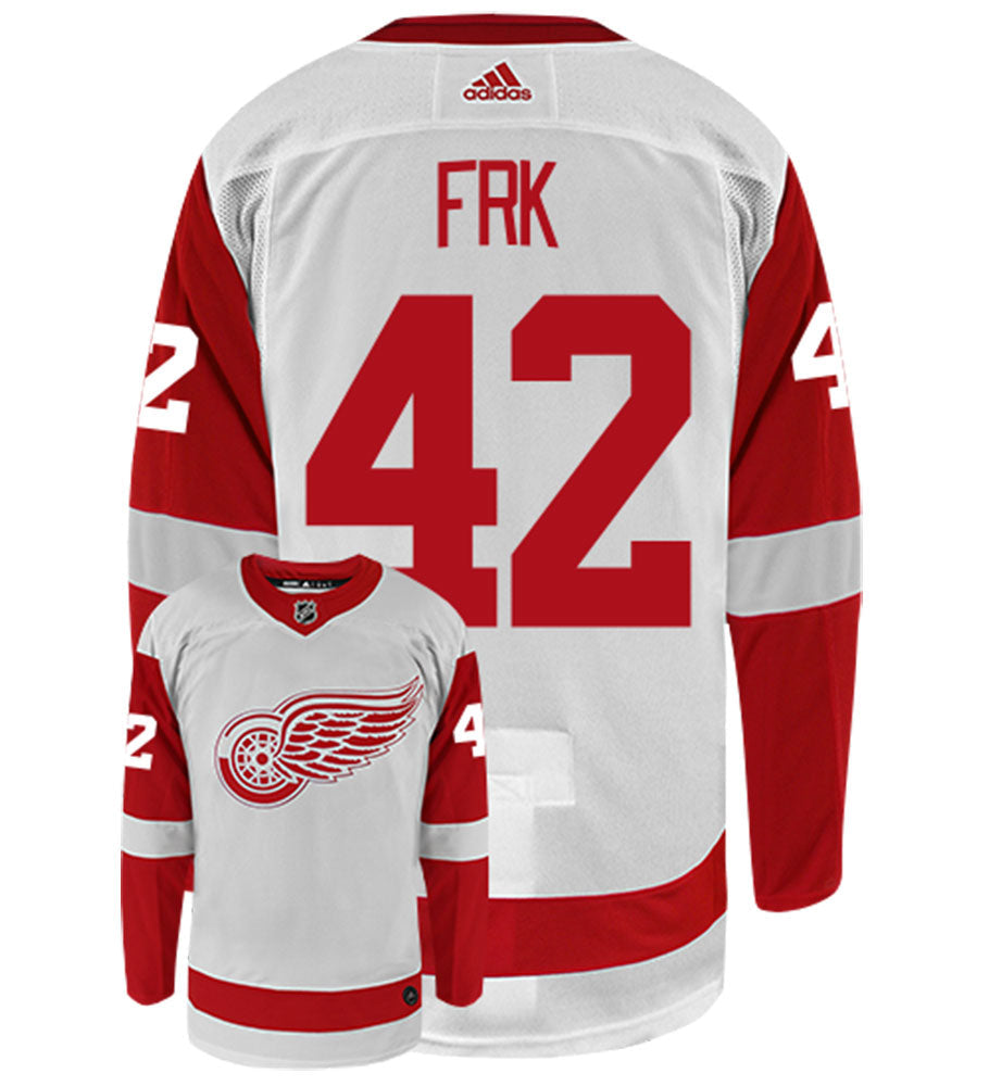 Martin Frk Detroit Red Wings Adidas Authentic Away NHL Hockey Jersey