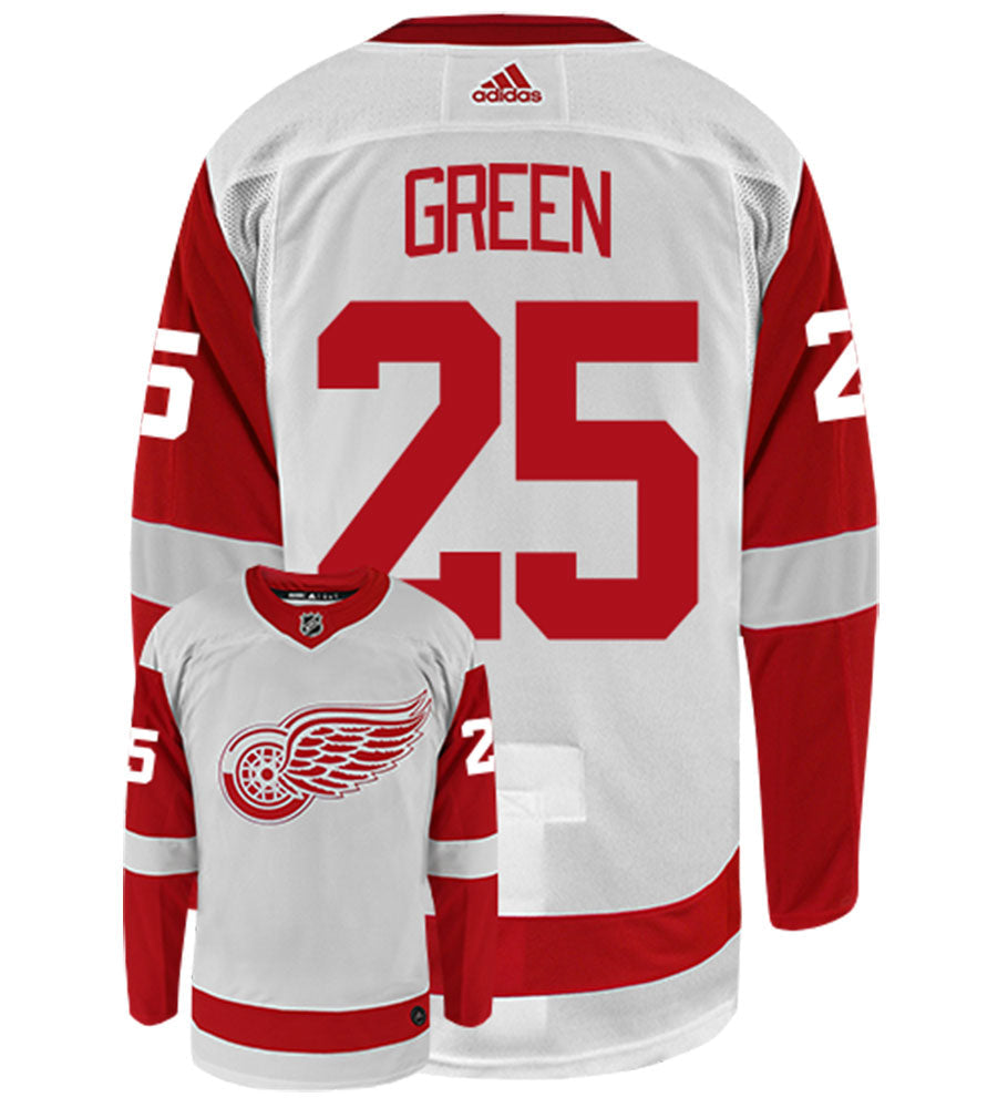 Mike Green Detroit Red Wings Adidas Authentic Away NHL Hockey Jersey