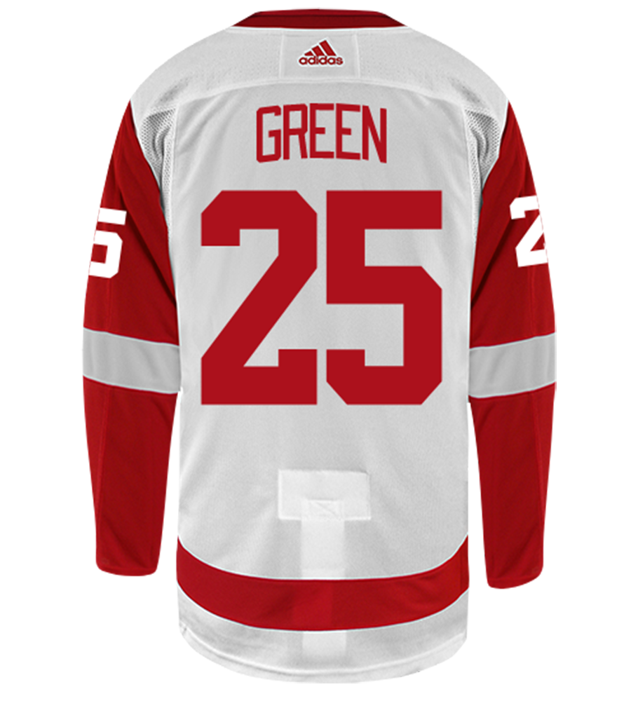 Mike Green Detroit Red Wings Adidas Authentic Away NHL Hockey Jersey