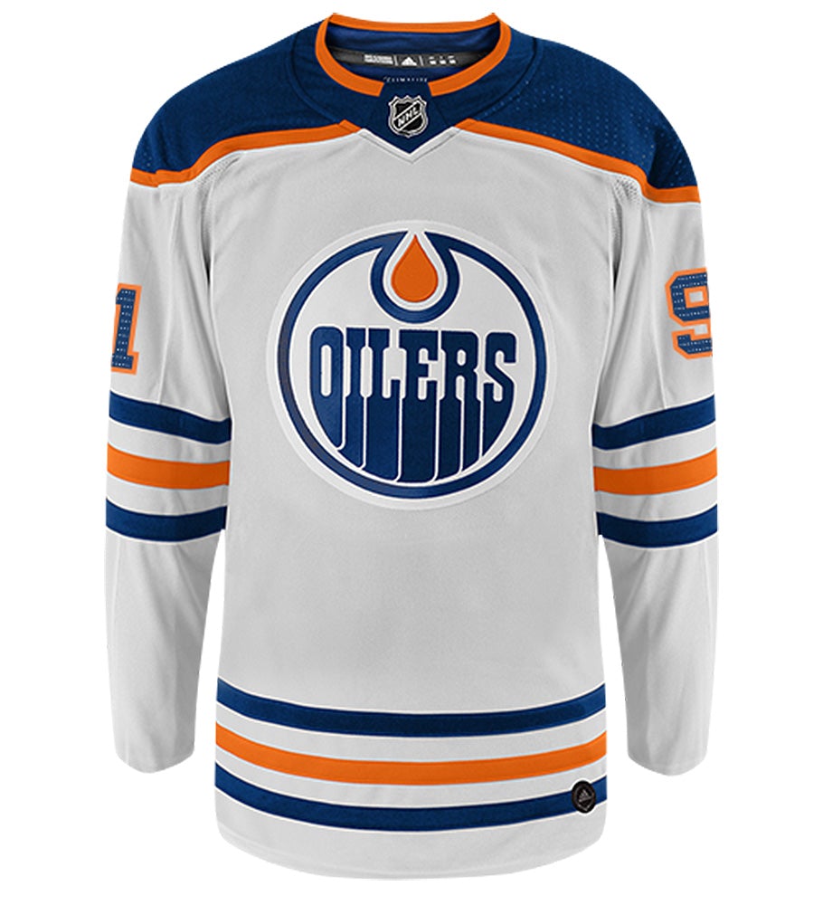 Drake Caggiula Edmonton Oilers Adidas Authentic Away NHL Hockey Jersey