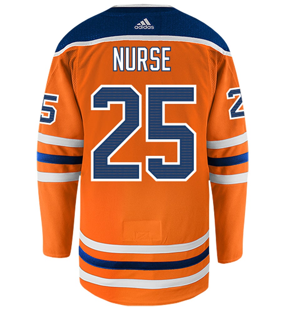 Darnell Nurse Edmonton Oilers Adidas Authentic Home NHL Hockey Jersey