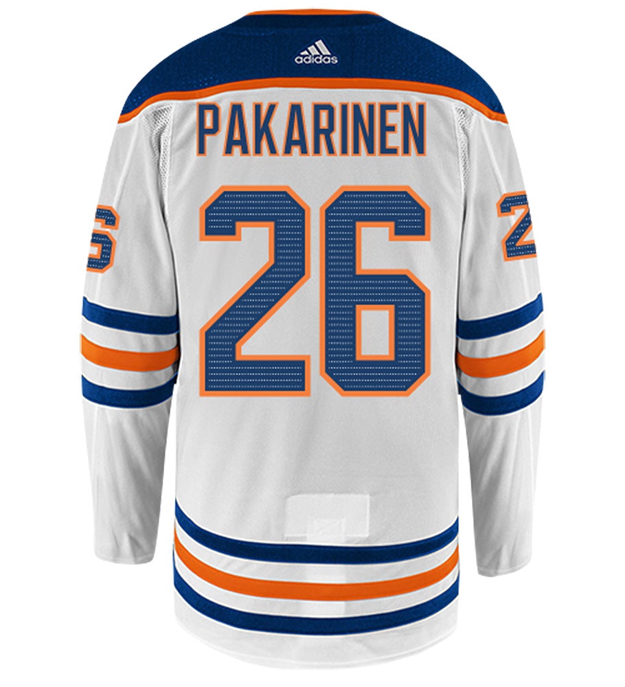 Iiro Pakarinen Edmonton Oilers Adidas Authentic Away NHL Hockey Jersey