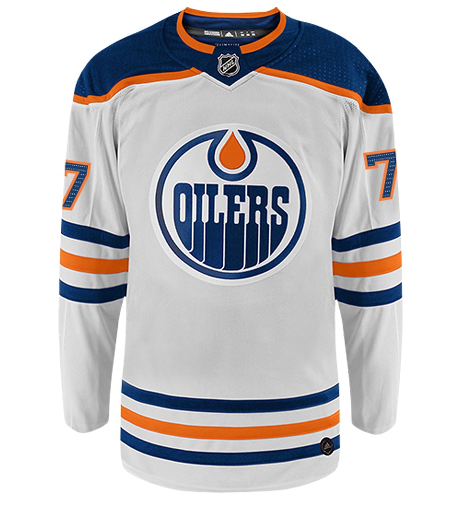 Oscar Klefbom Edmonton Oilers Adidas Authentic Away NHL Hockey Jersey