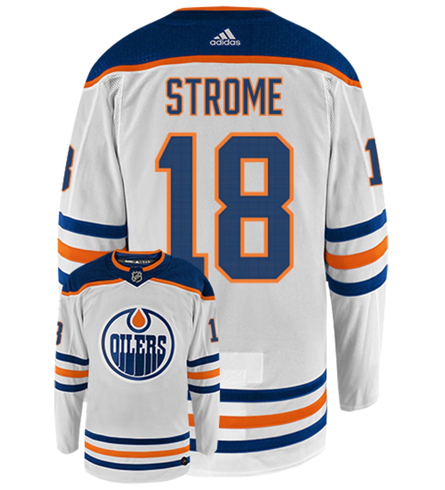 Ryan Strome Edmonton Oilers Adidas Authentic Away NHL Hockey Jersey