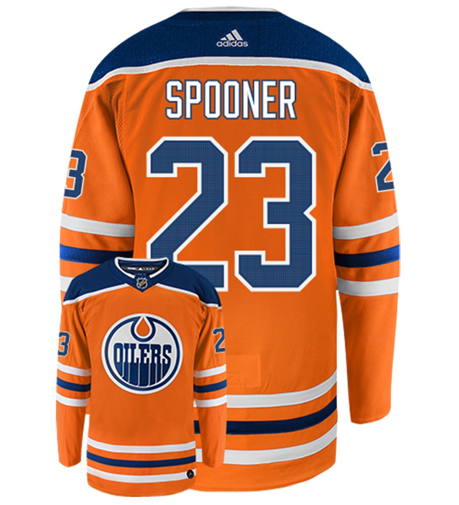 Ryan Spooner Edmonton Oilers Adidas Authentic Home NHL Hockey Jersey