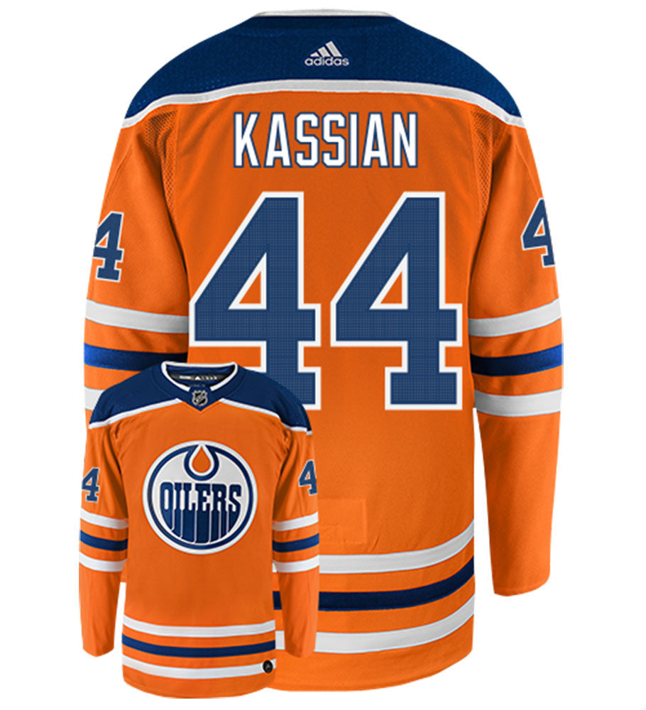 Zack Kassian Edmonton Oilers Adidas Authentic Home NHL Hockey Jersey