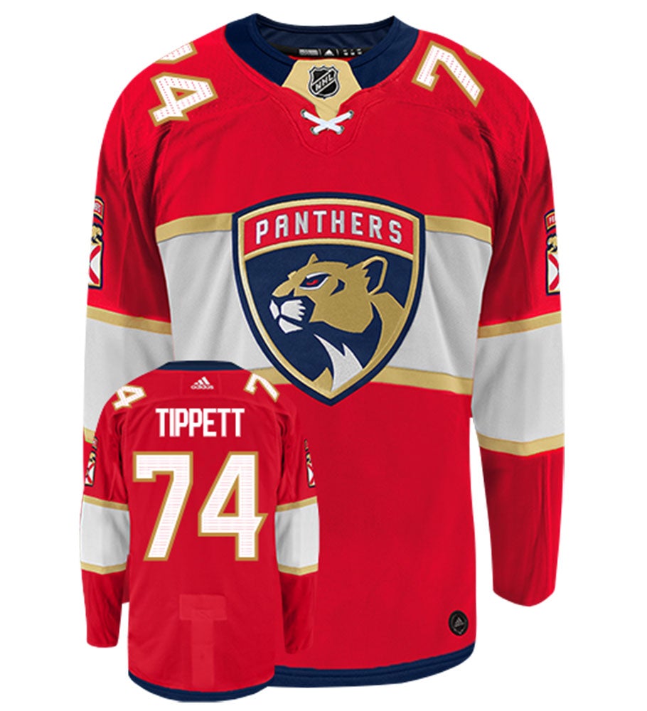 Owen Tippett Florida Panthers Adidas Authentic Home NHL Hockey Jersey