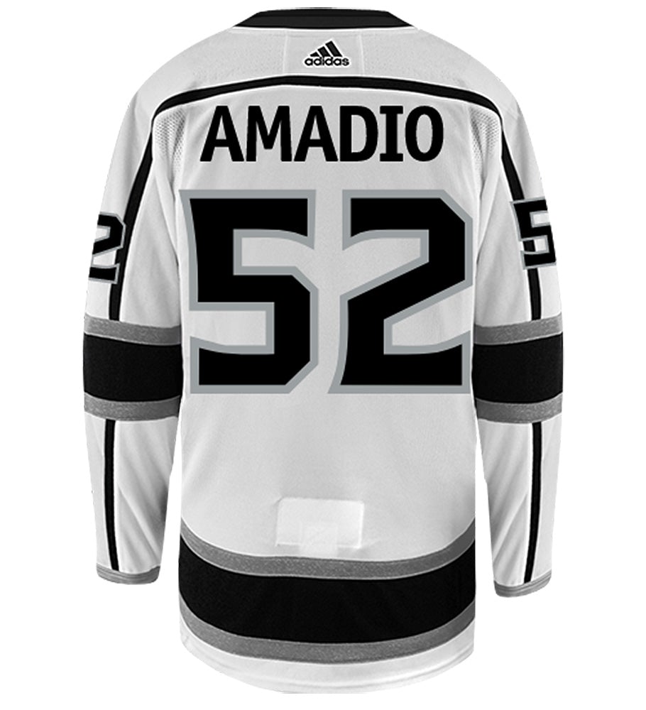 Michael Amadio Los Angeles Kings Adidas Authentic Away NHL Hockey Jersey