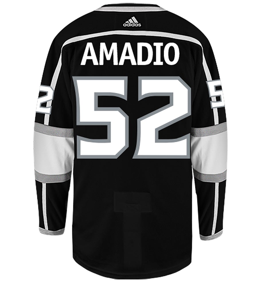 Michael Amadio Los Angeles Kings Adidas Authentic Home NHL Hockey Jersey