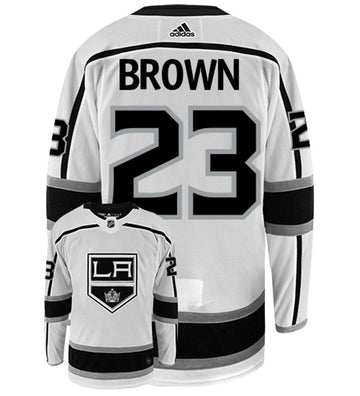 Los Angeles Kings Dustin Brown Official Black Adidas Authentic