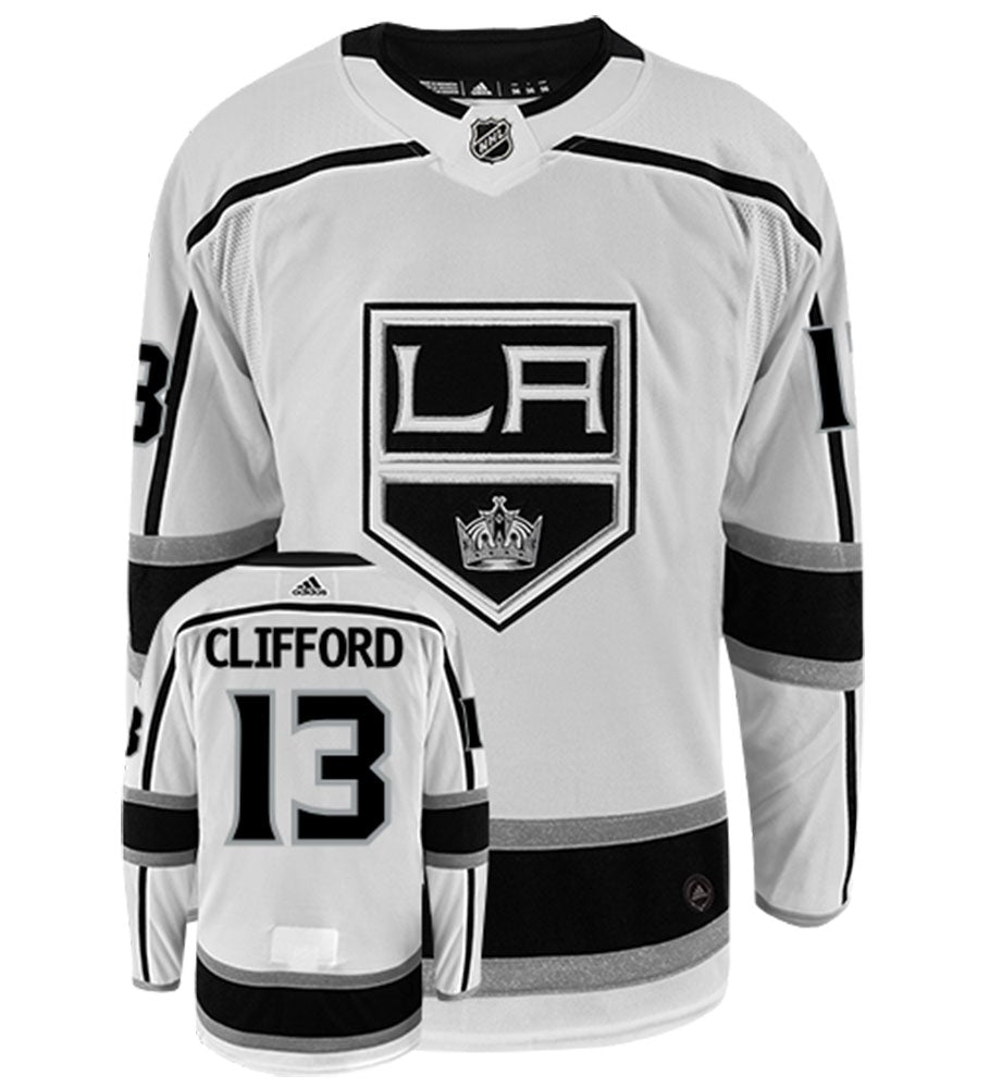 Kyle Clifford Los Angeles Kings Adidas Authentic Away NHL Hockey Jersey