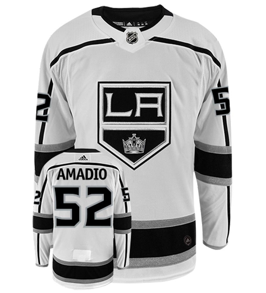 Michael Amadio Los Angeles Kings Adidas Authentic Away NHL Hockey Jersey