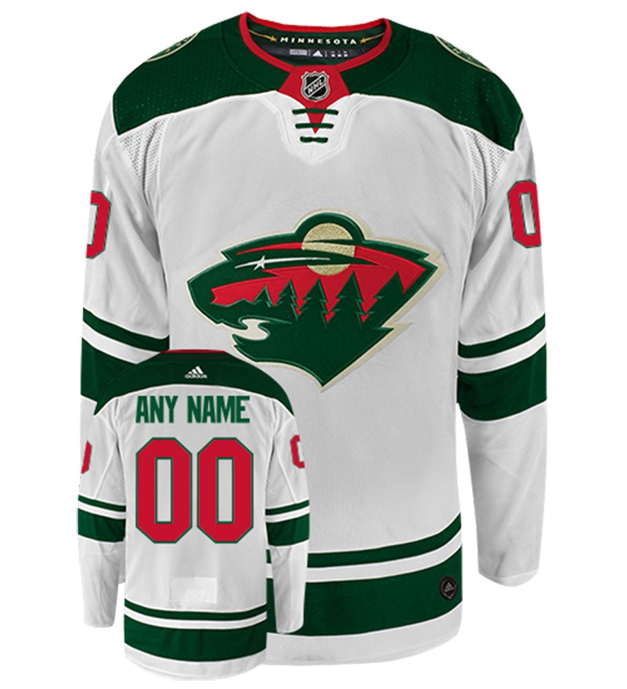 Minnesota Wild Adidas Authentic Away NHL Hockey Jersey
