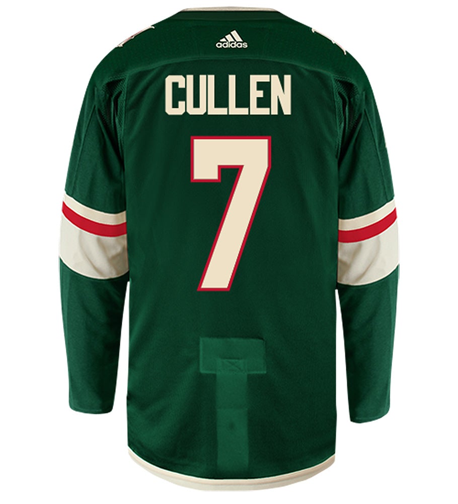 Matt Cullen Minnesota Wild Adidas Authentic Home NHL Hockey Jersey