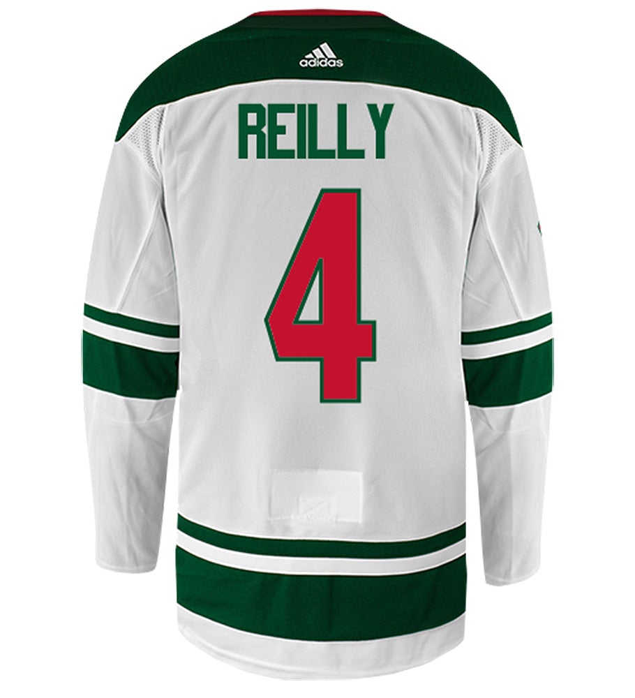 Mike Reilly Minnesota Wild Adidas Authentic Away NHL Hockey Jersey